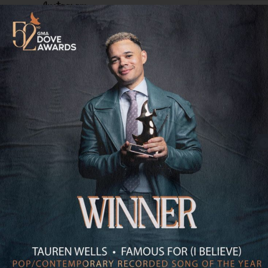 52nd Annual Dove Award Winners • 20 The Countdown Magazine Listener